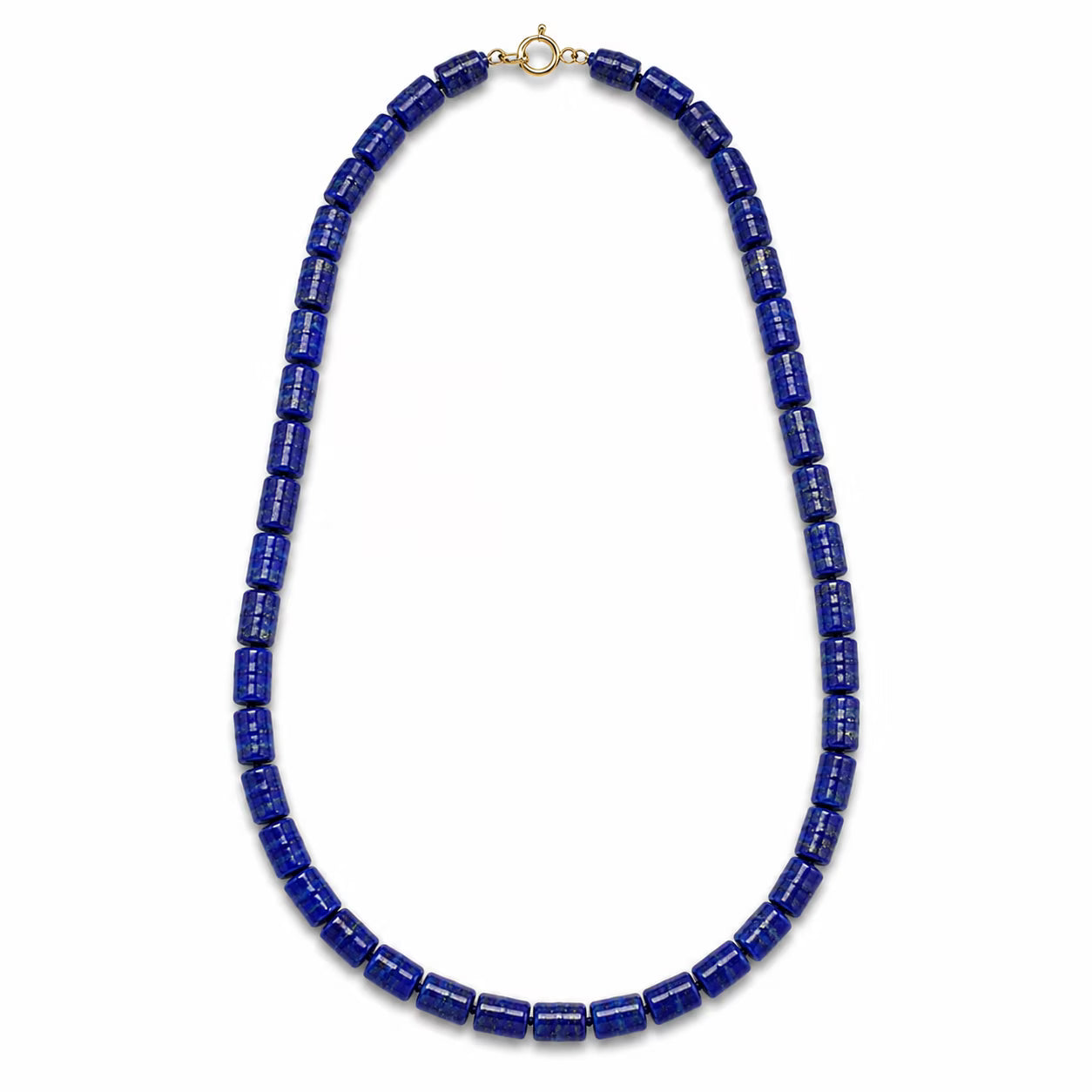 Ogrlica srebrna s lapis lazulijem