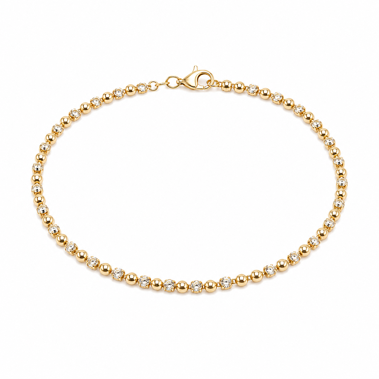 Narukvica zlatna 14KT

Ova elegantna narukvica izrađena je od 14-karatnog žutog zlata i odiše bezvremenskom sofisticiranošću. Njezina dužina od 18 cm osigurava ugodno nošenje i savršeno pristajanje na zapešću. Zahvaljujući klasičnom dizajnu, idealna je za svakodnevno nošenje ili posebne prigode, dodajući suptilan i luksuzan detalj vašem stilu.